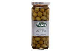 Fragata Spanish Olives Whole Green  Glass Jar  450 grams